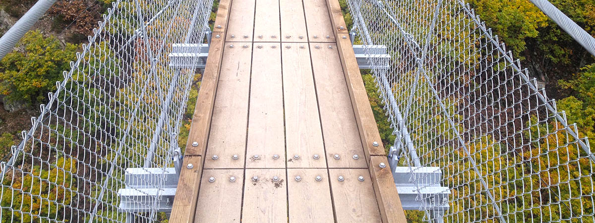 Geierlay Hängeseilbrücke Hunsrück 